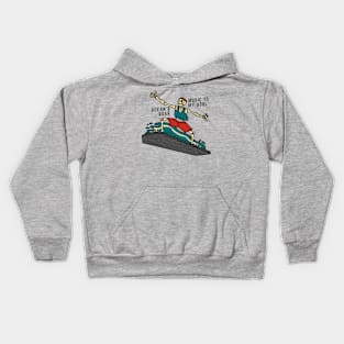 Ocean's Roar Music to My Soul Kids Hoodie